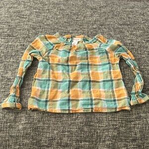 Cat & Jack plaid top